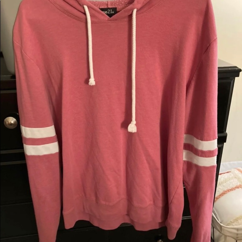 Rue 21 Hoodie. Watermelon color. Worn only a handful of times.